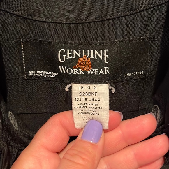 Genuine Harley Davidson Staff shirt - Picture 5 of 7